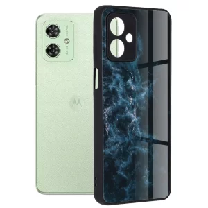 Husa pentru Motorola Moto G54 - Techsuit Glaze Series - Blue Nebula