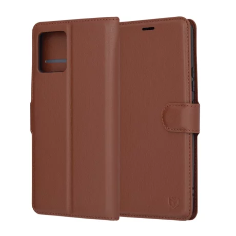Husa pentru Motorola Moto G72 - Techsuit Leather Folio - Brown