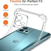 Husa pentru Motorola Moto G72 - Techsuit Shockproof Clear Silicone - Clear