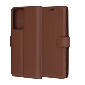 Husa pentru Motorola Moto G85 - Techsuit Leather Folio - Brown