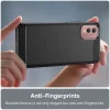 Husa pentru Nokia C32 - Techsuit Carbon Silicone - Black