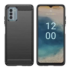 Husa pentru Nokia G22 - Techsuit Carbon Silicone - Black