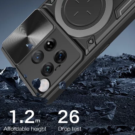 Husa pentru OnePlus 12 - Techsuit CamGuard Pro - Black