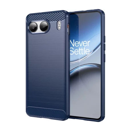 Husa pentru OnePlus Nord 4 - Techsuit Carbon Silicone - Blue