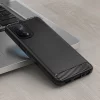 Husa pentru Oppo A54 5G / A74 5G / OnePlus Nord N200 5G - Techsuit Carbon Silicone - Black