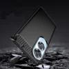 Husa pentru Oppo A60 4G - Techsuit Carbon Silicone - Black