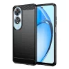 Husa pentru Oppo A60 4G - Techsuit Carbon Silicone - Black