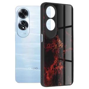 Husa pentru Oppo A60 4G - Techsuit Glaze Series - Red Nebula