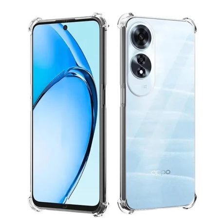 Husa pentru Oppo A60 4G - Techsuit Shockproof Clear Silicone - Clear
