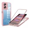 Husa pentru Oppo A79 5G / OnePlus Nord N30 SE + Folie - Techsuit ColorVerse 360 Series - Pink