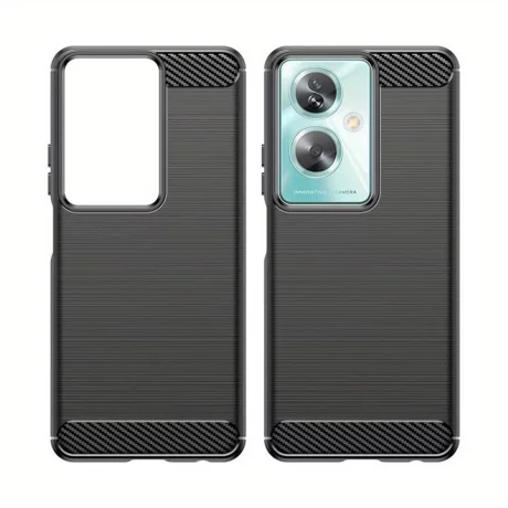 Husa pentru Oppo A79 5G / OnePlus Nord N30 SE - Techsuit Carbon Silicone - Black