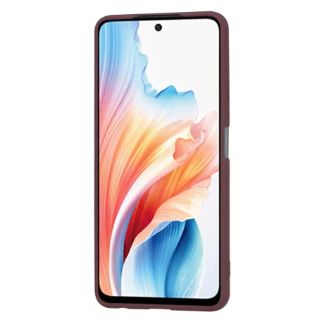 Husa pentru Oppo A79 5G / OnePlus Nord N30 SE - Techsuit SoftFlex - Plum Red