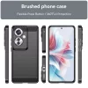Husa pentru Oppo Reno11 F - Techsuit Carbon Silicone - Black