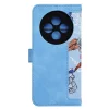 Husa pentru Oppo Reno12 F 4G / Reno12 F 5G / Reno12 FS - Techsuit FlipCraft - Vibrant Blue