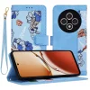 Husa pentru Oppo Reno12 F 4G / Reno12 F 5G / Reno12 FS - Techsuit FlipCraft - Vibrant Blue