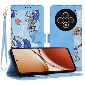 Husa pentru Oppo Reno12 F 4G / Reno12 F 5G / Reno12 FS - Techsuit FlipCraft - Vibrant Blue