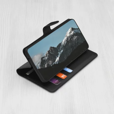 Husa pentru Oppo Reno12 F 4G / Reno12 F 5G / Reno12 FS - Techsuit Leather Folio - Black