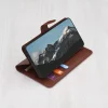 Husa pentru Oppo Reno12 F 4G / Reno12 F 5G / Reno12 FS - Techsuit Leather Folio - Brown