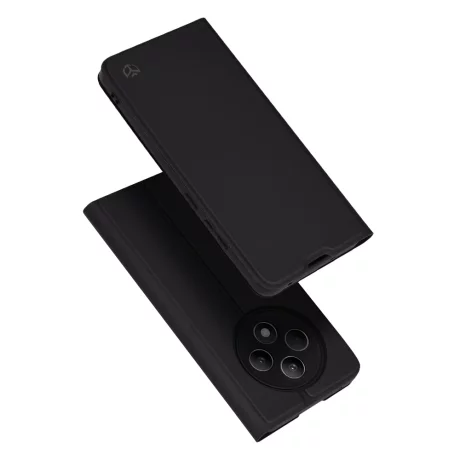 Husa pentru Oppo Reno12 F 4G / Reno12 F 5G / Reno12 FS - Techsuit Magskin Book - Black