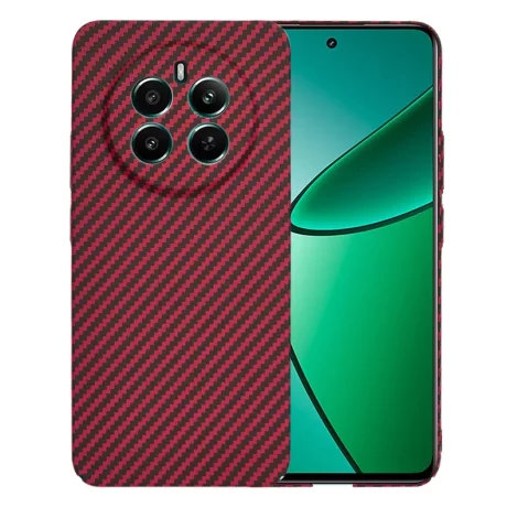 Husa pentru Realme 12 4G / 12+ / 13 4G - Techsuit Carbonite FiberShell - Red
