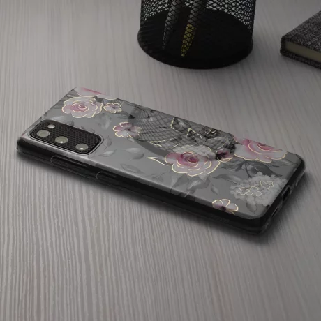 Husa pentru Samsung Galaxy A05 - Techsuit Marble Series - Bloom of Ruth Gray