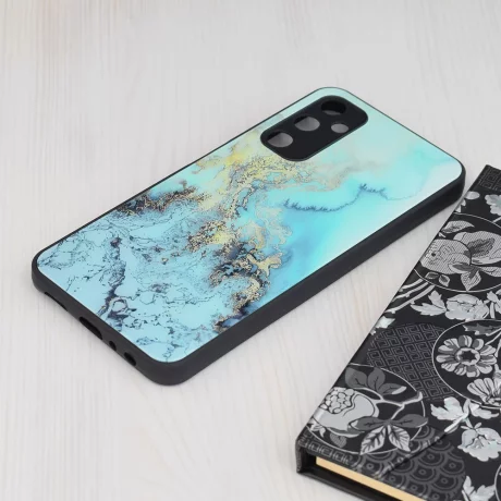 Husa pentru Samsung Galaxy A05s - Techsuit Glaze Series - Blue Ocean