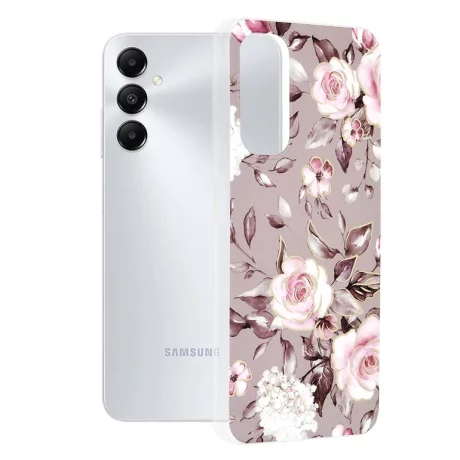 Husa pentru Samsung Galaxy A05s - Techsuit Marble Series - Bloom of Ruth Gray
