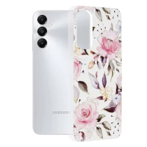 Husa pentru Samsung Galaxy A05s - Techsuit Marble Series - Chloe White