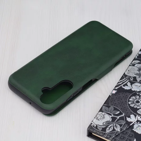 Husa pentru Samsung Galaxy A05s - Techsuit Safe Wallet Plus - Green