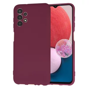 Husa pentru Samsung Galaxy A13 4G - Techsuit SoftFlex - Plum Red