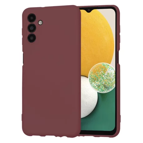Husa pentru Samsung Galaxy A13 5G / A04s - Techsuit SoftFlex - Plum Red