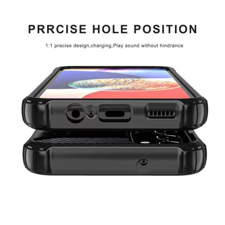 Husa pentru Samsung Galaxy A14 4G / 5G - Techsuit Hybrid Armor - Black