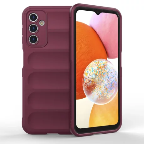 Husa pentru Samsung Galaxy A14 4G / A14 5G - Techsuit Magic Shield - Bordeaux