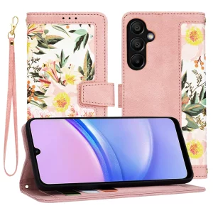 Husa pentru Samsung Galaxy A15 4G / A15 5G - Techsuit FlipCraft - Sweetheart Pink