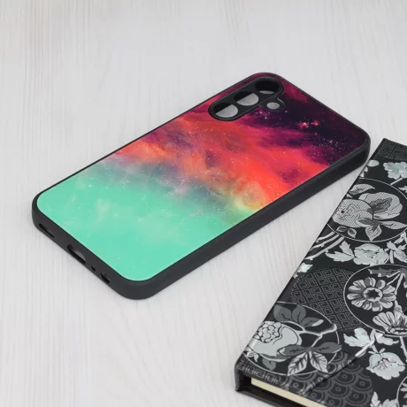 Husa pentru Samsung Galaxy A15 4G / A15 5G - Techsuit Glaze Series - Fiery Ocean
