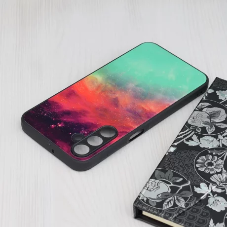 Husa pentru Samsung Galaxy A15 4G / A15 5G - Techsuit Glaze Series - Fiery Ocean