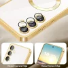 Husa pentru Samsung Galaxy A15 4G / A15 5G - Techsuit Luxury Crystal MagSafe - Deep Green