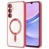 Husa pentru Samsung Galaxy A15 4G / A15 5G - Techsuit Luxury Crystal MagSafe - Red