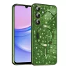 Husa pentru Samsung Galaxy A15 4G / A15 5G - Techsuit Luxury Glitter MagSafe - Deep Green