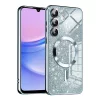Husa pentru Samsung Galaxy A15 4G / A15 5G - Techsuit Luxury Glitter MagSafe - Light Blue