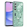 Husa pentru Samsung Galaxy A15 4G / A15 5G - Techsuit Luxury Glitter MagSafe - Light Green