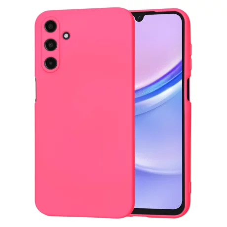 Husa pentru Samsung Galaxy A15 4G / A15 5G - Techsuit SoftFlex - Hot Pink