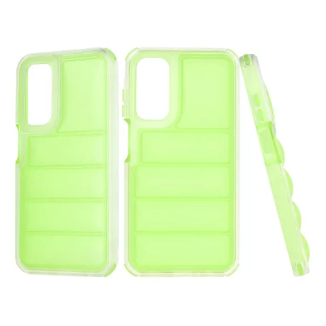 Husa pentru Samsung Galaxy A15 4G / A15 5G - Techsuit Wave Shield - Green