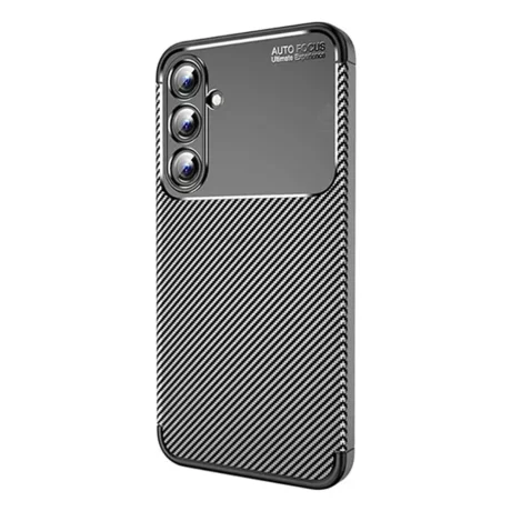 Husa pentru Samsung Galaxy A16 4G / A16 5G - Techsuit CarbonFiber - Black