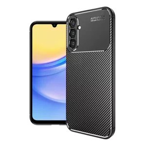 Husa pentru Samsung Galaxy A16 4G / A16 5G - Techsuit CarbonFiber - Black