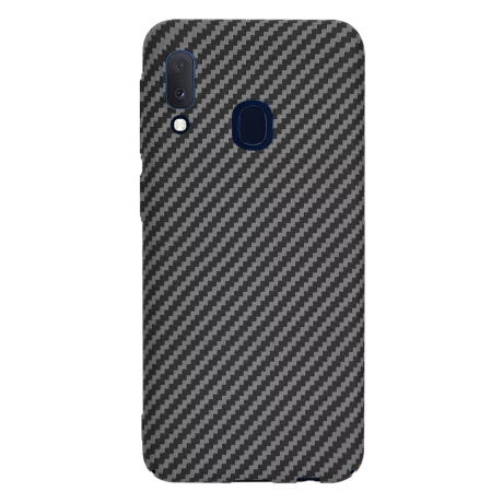 Husa pentru Samsung Galaxy A20e - Techsuit Carbonite FiberShell - Black