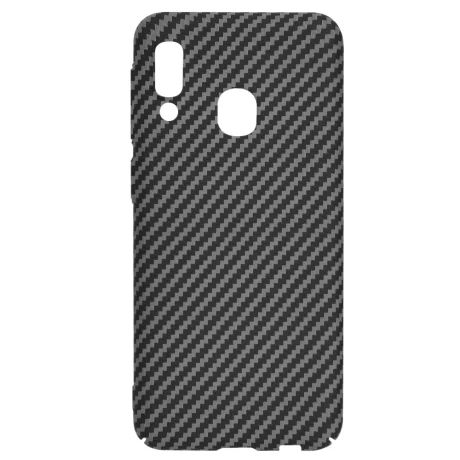 Husa pentru Samsung Galaxy A20e - Techsuit Carbonite FiberShell - Black
