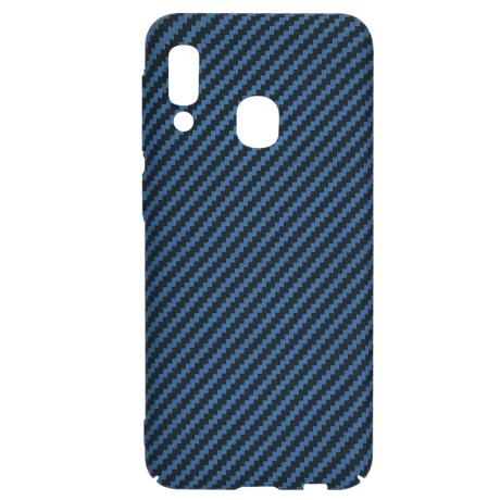 Husa pentru Samsung Galaxy A20e - Techsuit Carbonite FiberShell - Cyan