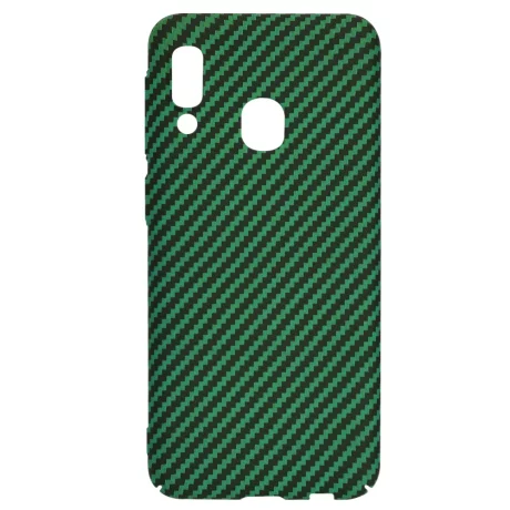 Husa pentru Samsung Galaxy A20e - Techsuit Carbonite FiberShell - Green