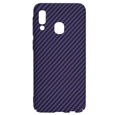 Husa pentru Samsung Galaxy A20e - Techsuit Carbonite FiberShell - Purple